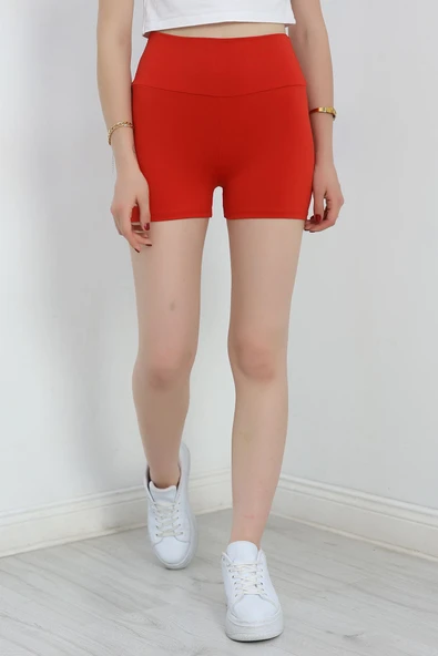 Şort Tayt Kırmızı ürün görseli