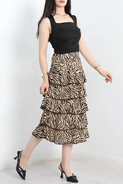 Kat Kat Uzun Etek Vizonsiyah - Resim 2