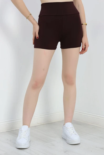 Şort Tayt Mürdüm1 ürün görseli