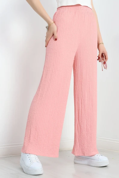 Zeplin Pantolon Pembe - Resim 5