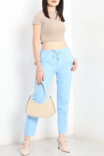 Dabıl Bağcıklı Pantolon Bebemavi ürün görseli