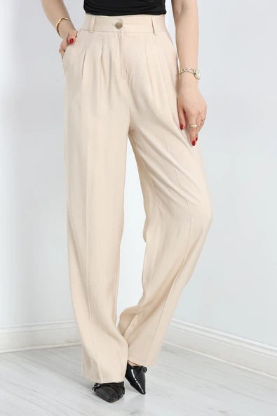 Tensel Pantolon Bej ürün görseli