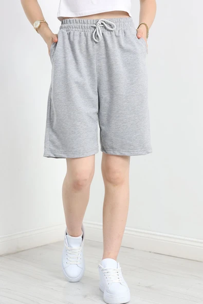 Kompakt 2 İplik Uzun Şort Grimelanj - Resim 2