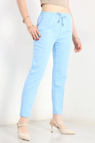 Dabıl Bağcıklı Pantolon Bebemavi - Resim 5