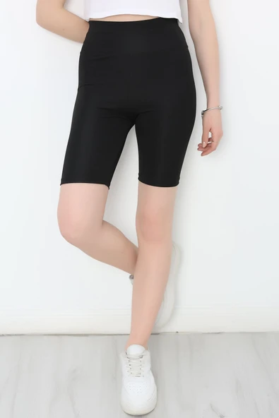 Dalgıç Biker Tayt Siyah ürün görseli