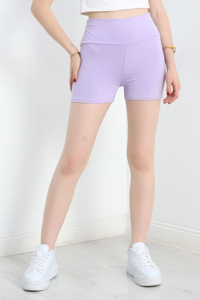 Şort Tayt Lila - Resim 5