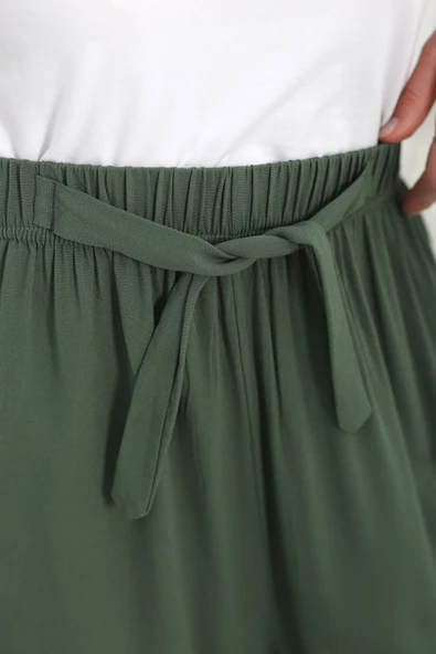 Dokuma Pantolon Haki - Resim 6