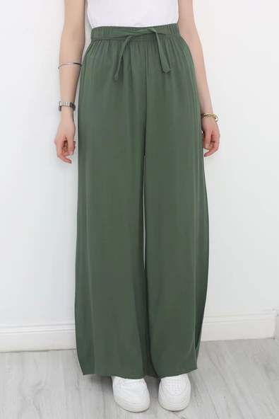 Dokuma Pantolon Haki - Resim 5