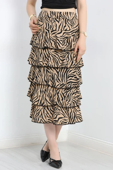 Kat Kat Uzun Etek Vizonsiyah ürün görseli