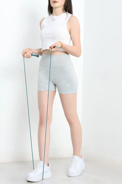 Şort Tayt Boyalıgri - Resim 4