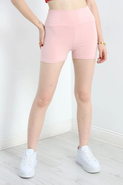 Şort Tayt Pudra ürün görseli