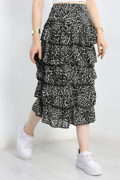 Kat Kat Uzun Etek Bejleopar - Resim 3