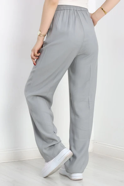 Tensel Pantolon Gri - Resim 7