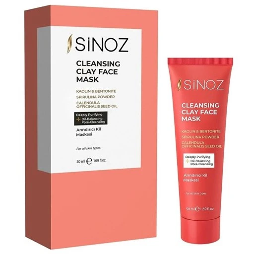 Sinoz Arındırıcı ve Aydınlatıcı Kil Maskesi 50 ML ürün görseli
