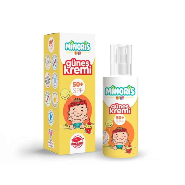 Nessiworld  Minoris Baby Organik Güneş Kremi 50 Spf 150ml