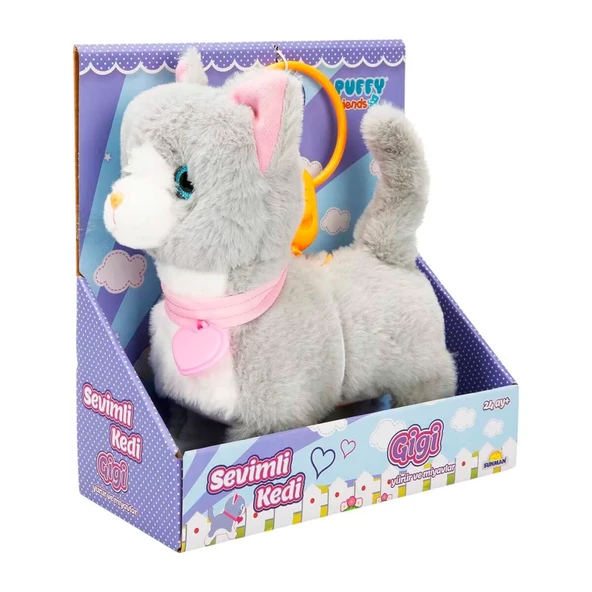 Nessiworld  Sevimli Kedi Gigi Sesli ve Hareketli - Resim 5