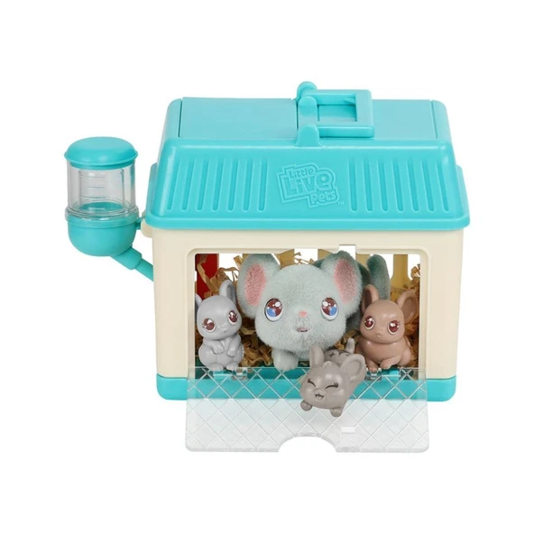 Nessiworld  LP301100 Little Live Pets Anne Fare ve Yavruları Oyun Seti - 26510 - Resim 4