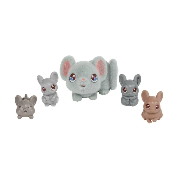 Nessiworld  LP301100 Little Live Pets Anne Fare ve Yavruları Oyun Seti - 26510 - Resim 3