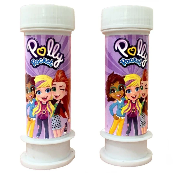 Nessiworld  ​​​​​​​Polly Pocket Temalı 2'li Köpük Baloncuk ürün görseli