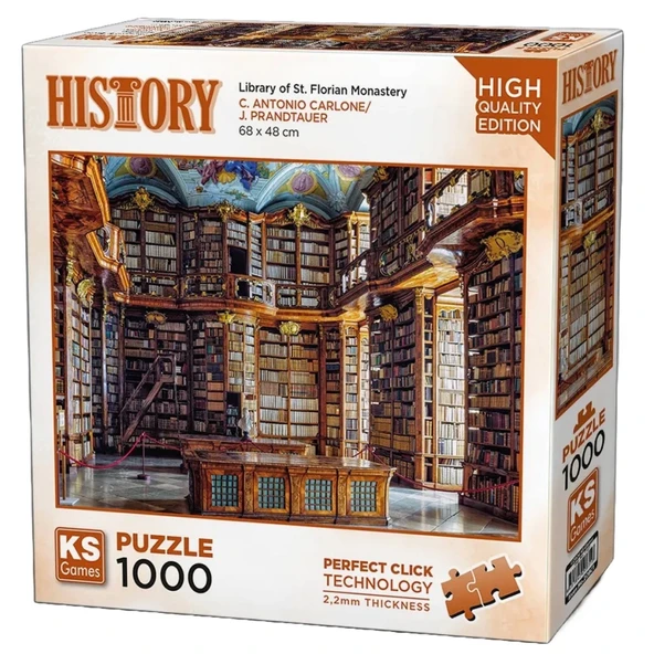 Nessiworld  KS Games Library of St. Florian Monastery Puzzle 1000 Parça 20801 ürün görseli