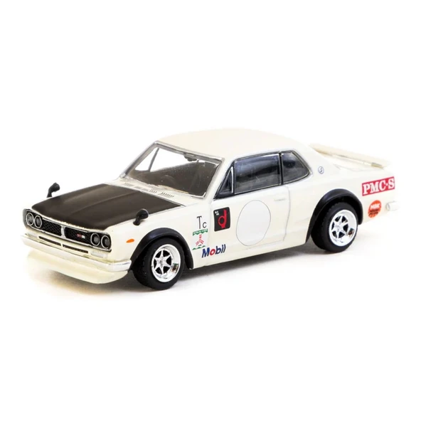 Nessiworld  Tarmac Works 1/64 Skyline HT 2000GT-R White ürün görseli