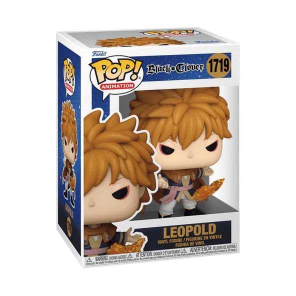 Nessiworld  Funko POP Animation: Black Clover - Leopold - Resim 2