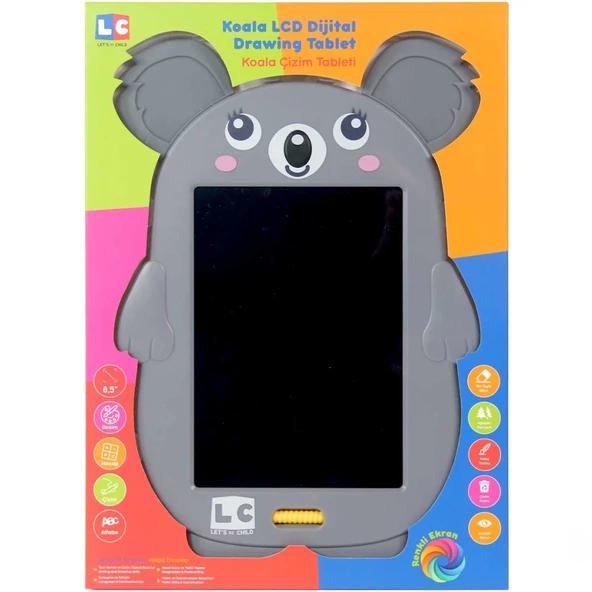 Nessiworld  Lc Sevimli Koala Çizim Tableti 22 cm - Resim 2