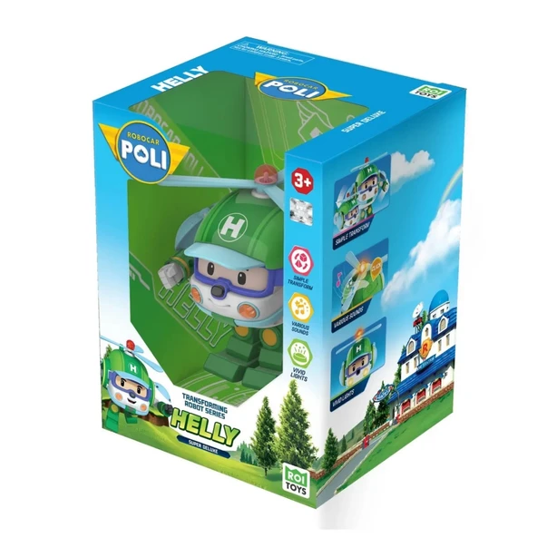 Nessiworld  Robocar Poli Büyük Transforming Robot Helly - Resim 3