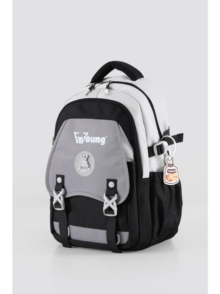Ççs Young Tatil, Yürüyüş Siyah Okul Sırt Çantası (51940) - 4