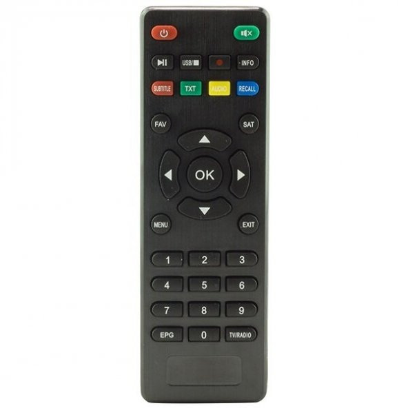MAGBOX VİP HD UYDU Alıcısı Kumandası