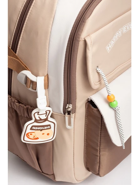 Ççs Günlük, Tatil, Yürüyüş Gri-Siyah Okul Sırt Çantası (51939) - 6