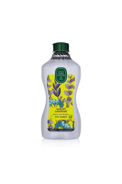 Eyüp Sabri Tuncer Alaçatı Lavantası 1.5lt Sıvı Sabun Doğal Zeytinyağlı,lavanta