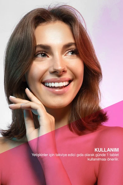 Bioxcin Womens Hair 30 Tablet - Keratin Kolajen Biotin Çinko Demir Selenyum Dul Avrat L Sistein. - 3