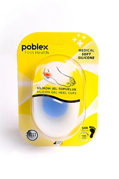 Poblex SİLİKON JEL TOPUKLUK - L