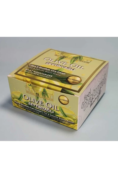 naturaly ZEYTİNYAĞLI YÜZ VE DEKOLTE KREMİ 200ML ALLANTOIN İLAVELİ