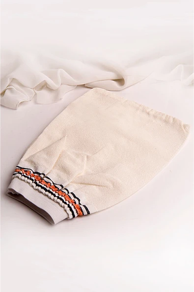 Derma Banyo KREP LASTİKLİ KESE - 3