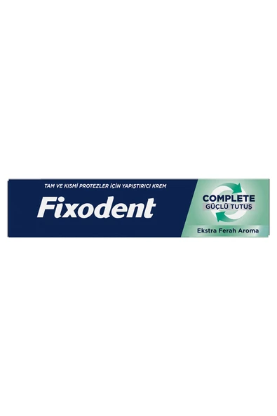 Fixodent Complete Ekstra Ferah Diş Protezi Yapıştırıcı Krem 47G - Resim 2