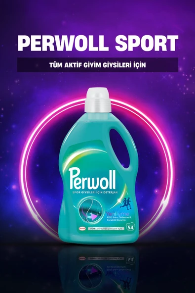 Perwoll Sport 2.97L – Aktif Giyime Özel Derin Temizlik ve Ferahlık Formülü (54 Yıkama ) - 5