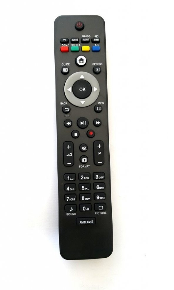 Philips 42PFL7404H/12 Uyumlu Televizyon Kumandası