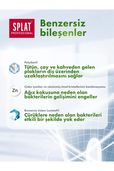 Splat Professional Fresh Plus Bio-Active Diş Macunu 100 ml - 4