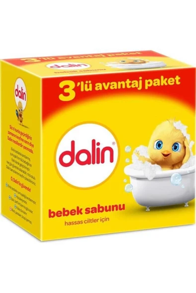 Dalin Bebe Sabun 3'lü Pkt