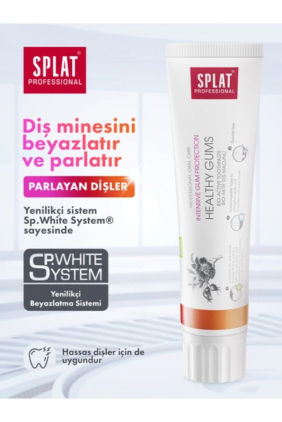 Splat Healthy Gums Diş Macunu 100 ml - 3