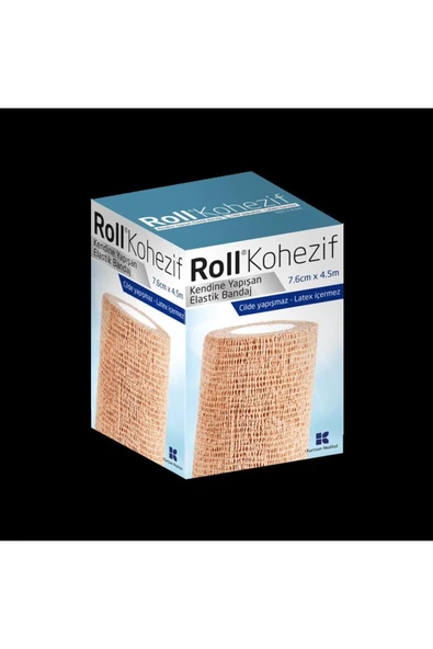 Roll Kohezif Bandaj 7.6 Cm X 4.5 M ürün görseli 1