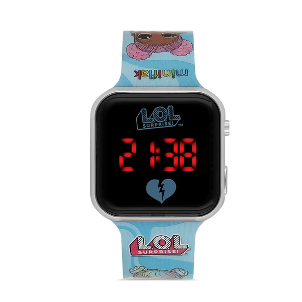 Miniflak LOL Surprise! Lisanslı LOL8003 Turkuaz Square Led Çocuk Saati ürün görseli