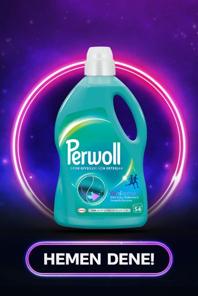 Perwoll Sport 2.97L – Aktif Giyime Özel Derin Temizlik ve Ferahlık Formülü (54 Yıkama ) - 6