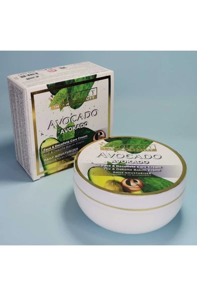 naturaly AVOKADO YÜZ VE DEKOLTE KREMİ 200ML E VİTAMİNİ İLAVELİ - 3