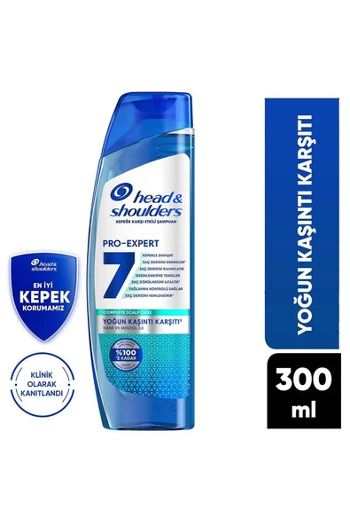 Head&Shoulders Head & Shoulders Pro-expert 7 Nane Ve Mentol Ile Yoğun Kaşıntı Karşıtı Şampuan 300 ml