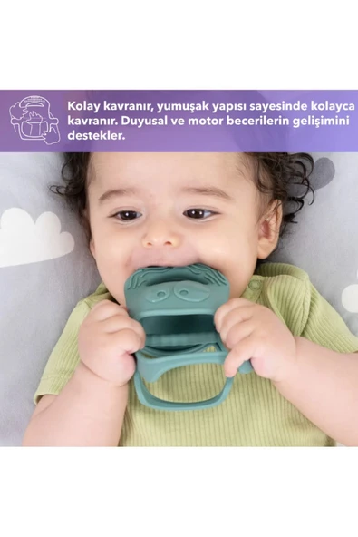 Mochi - Diş Kaşıyıcı Mavi - 4