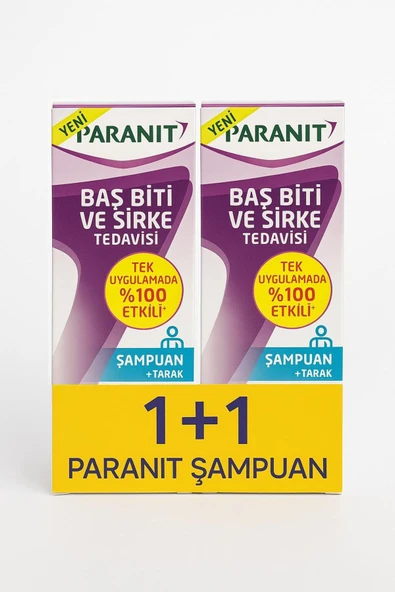 Paranit Bit Şampuanı 100 ml - İkili Paket