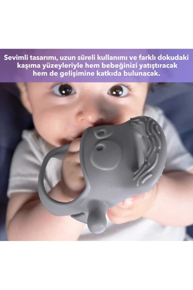 Mochi - Diş Kaşıyıcı Mavi - 6